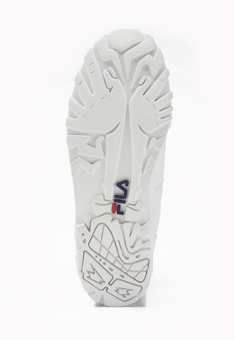 fila grunge boots white