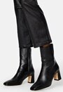 CC Leather Heeled Boots