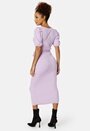 Linnelle knitted puff sleeve dress