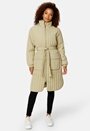 Waisted Quilted Coat