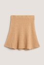 Knitted short skirt