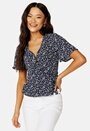 Carly S/S Wrap Short Top