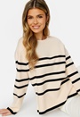 Saba LS O-Neck Stripe Pullover